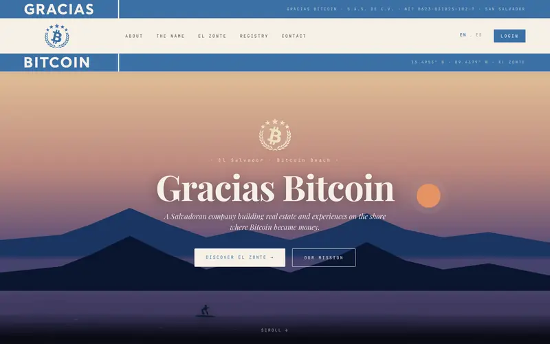 Gracias Bitcoin